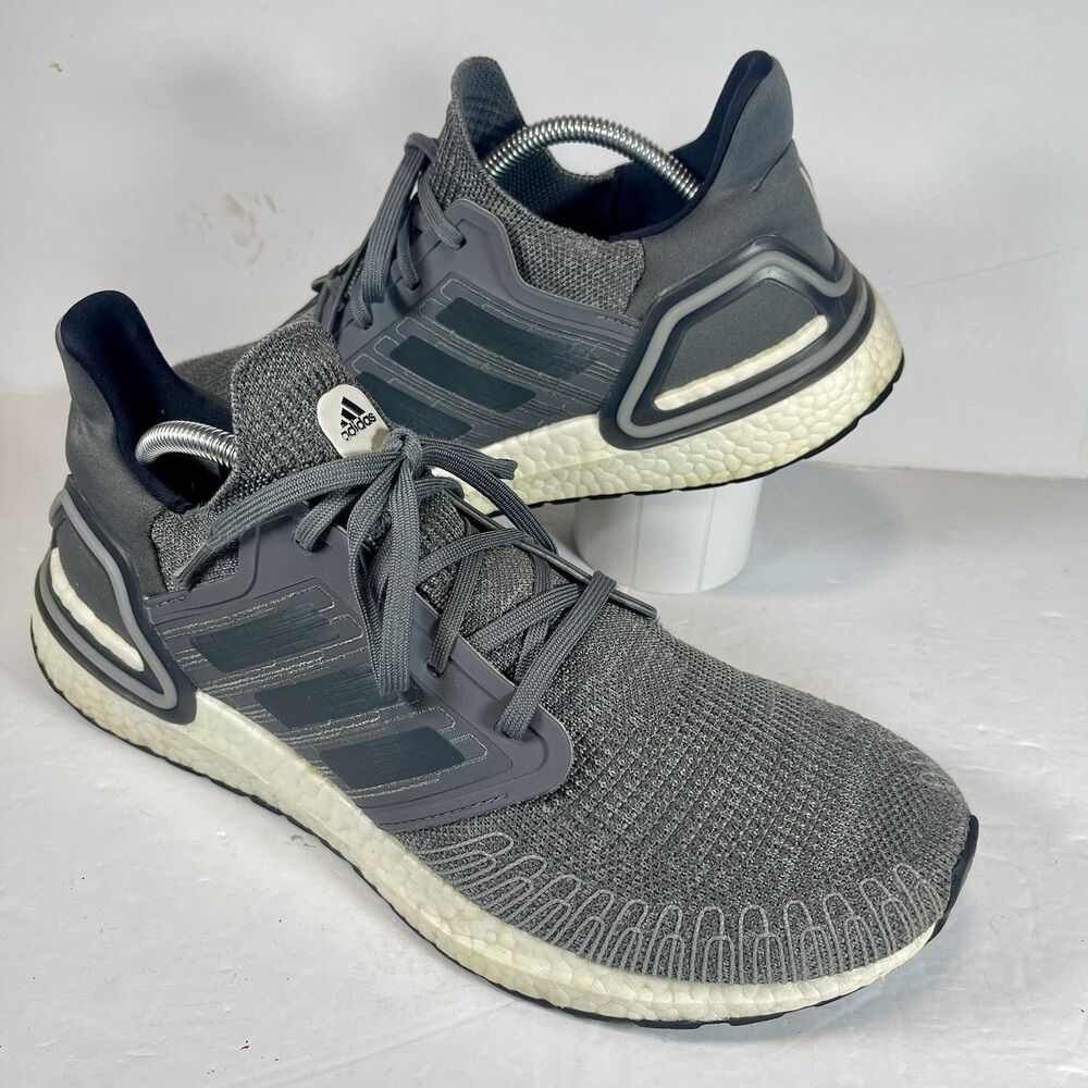 Adidas Ultraboost 20 Grey Five Charcoal Men’s Size 11.5 Running Shoes FY9035